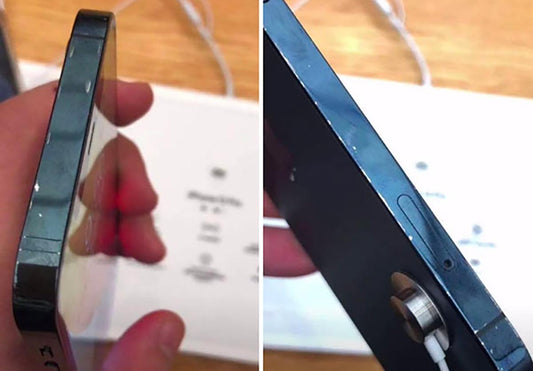 Les tranches plates de l'iPhone 12 s'abîment facilement