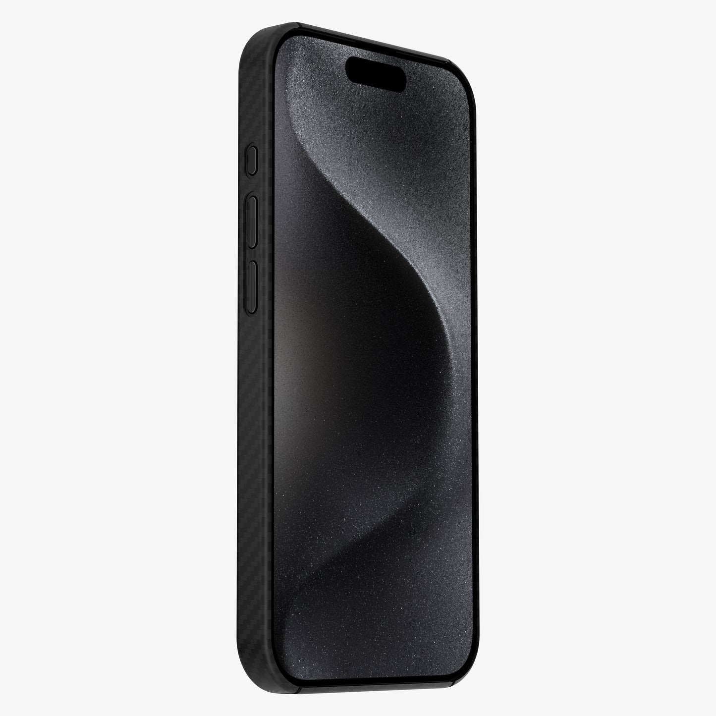 Coque en fibre de carbone pour iPhone 15, 15 Plus, 15 Pro et 15 Pro Max