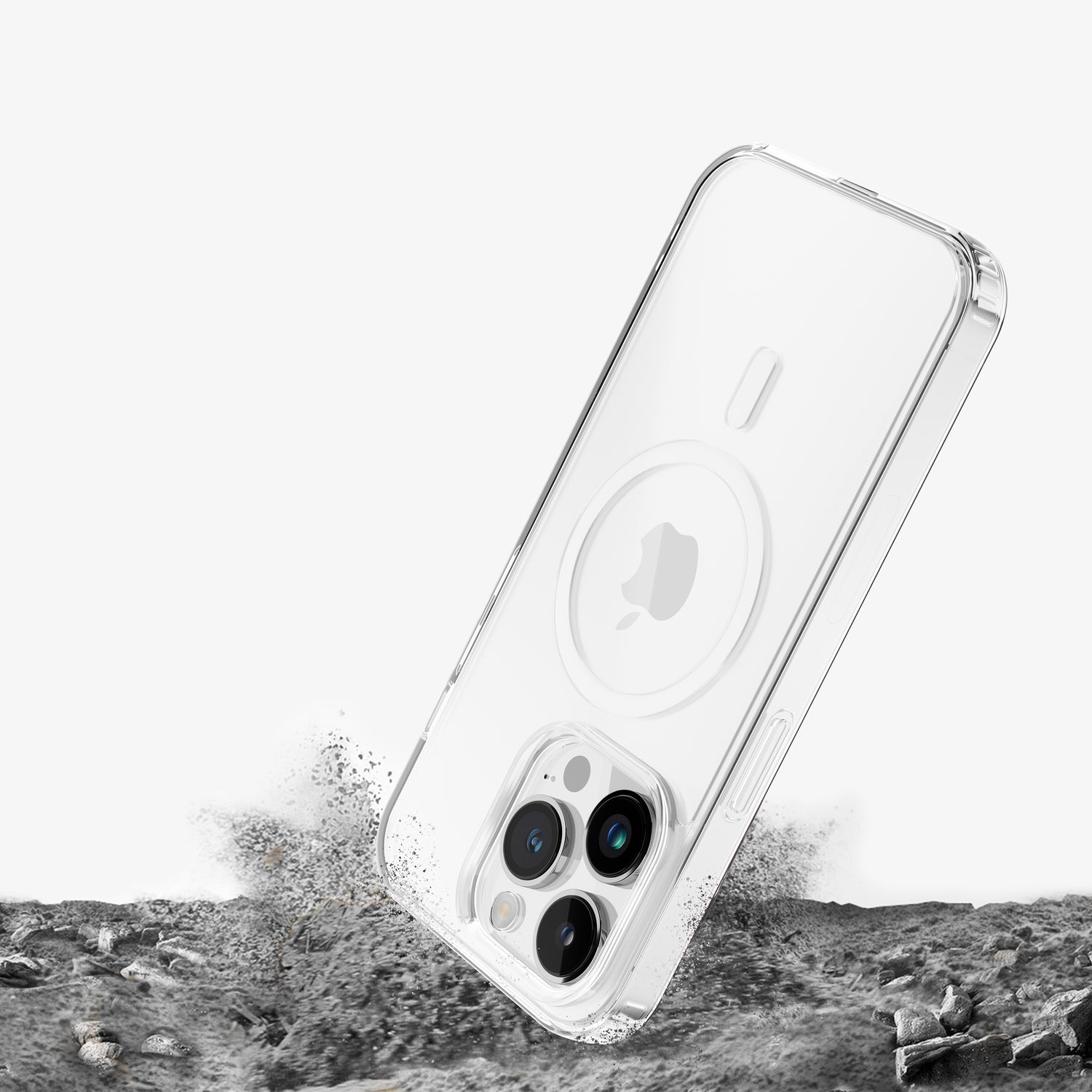 Coque iPhone 15 antichoc avec MagSafe