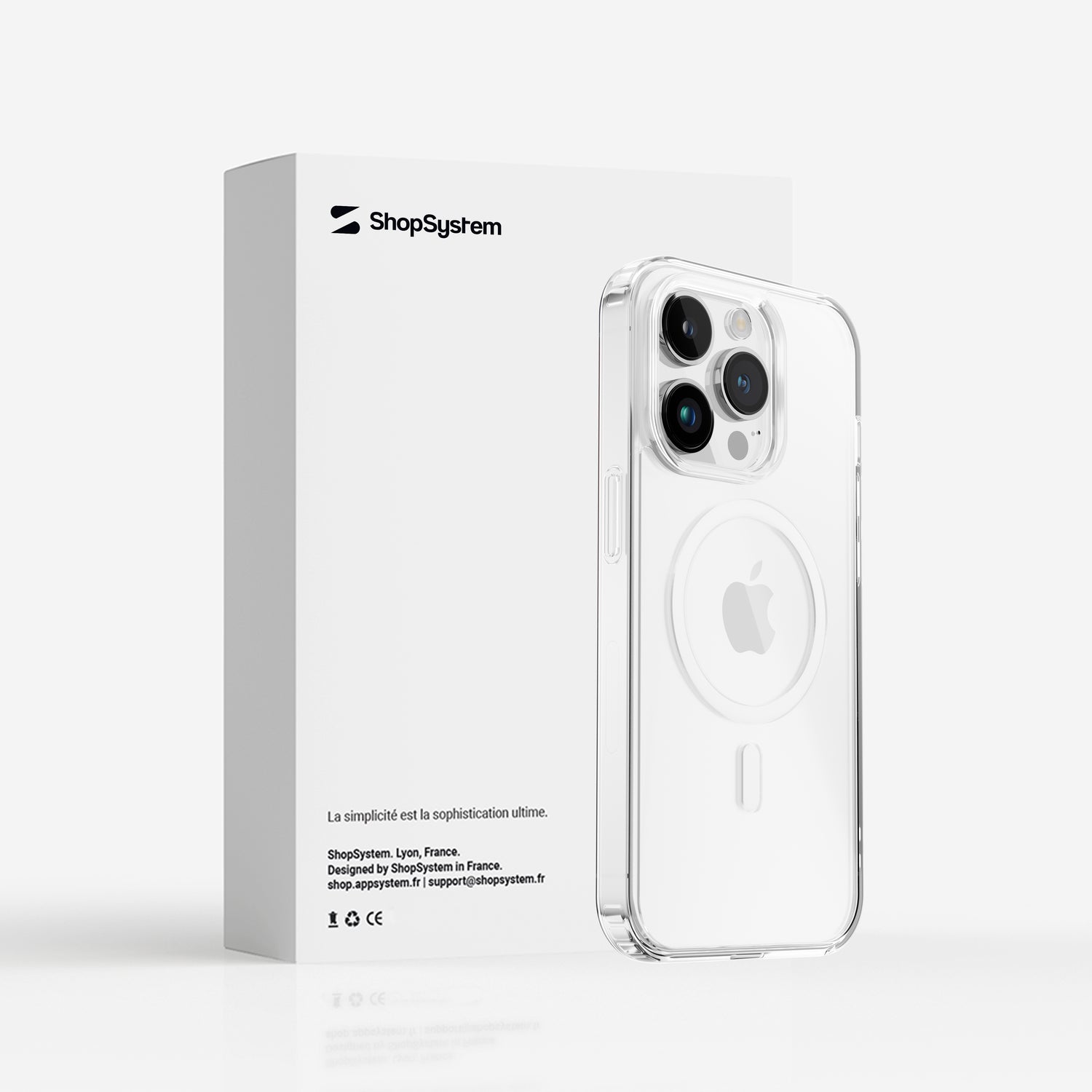 Coque iPhone 15 antichoc avec MagSafe