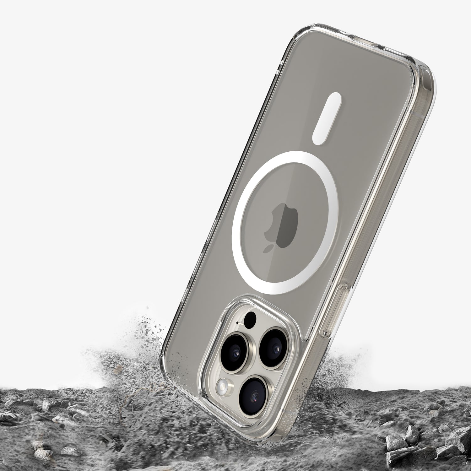 Coque MagSafe antichoc pour iPhone 15, 15 Plus, 15 Pro et 15 Pro Max
