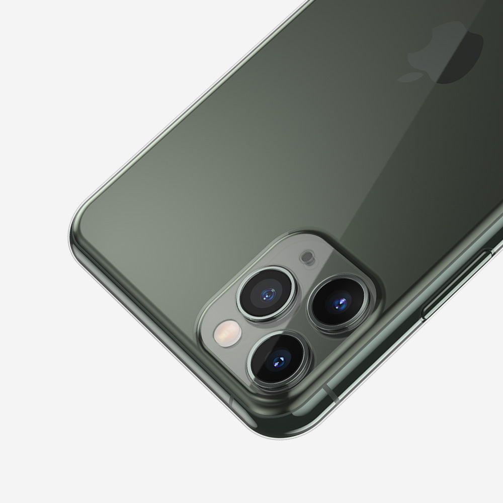 Coque PHANTOM transparente ultra fine et slim pour iPhone 11, 11 Pro, 11 Pro Max qui protège la caméra