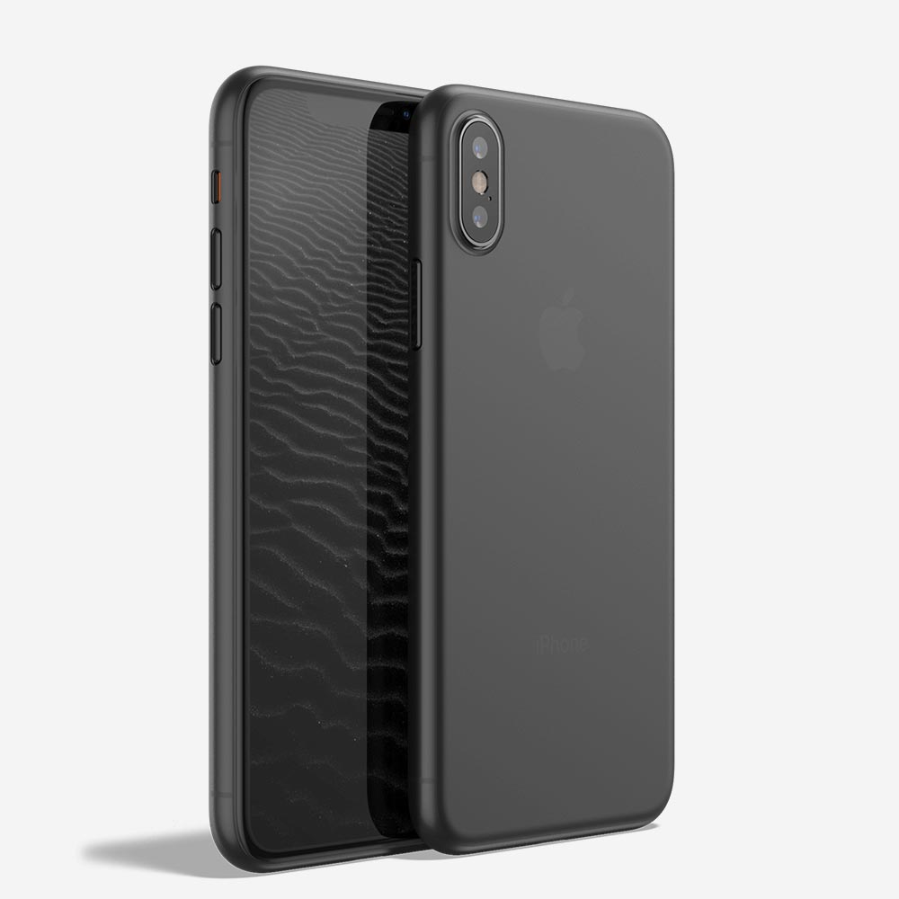 Coque ORIGINAL pour iPhone X, XS et XS Max - La plus fine du monde 0.33mm, discrète et minimaliste