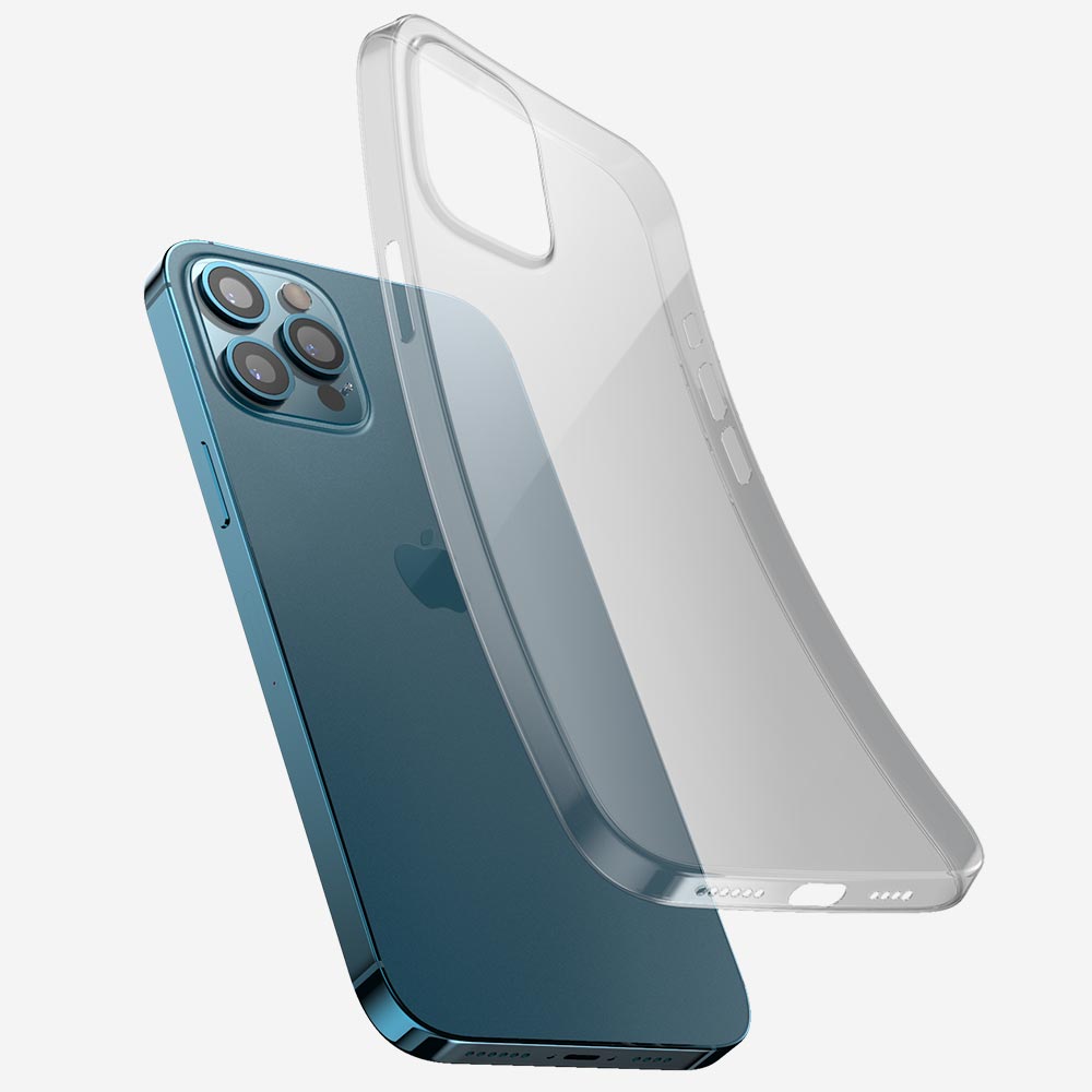 Coque transparente la plus finie pour iPhone 12, 12 mini, 12 Pro et 12 Pro Max