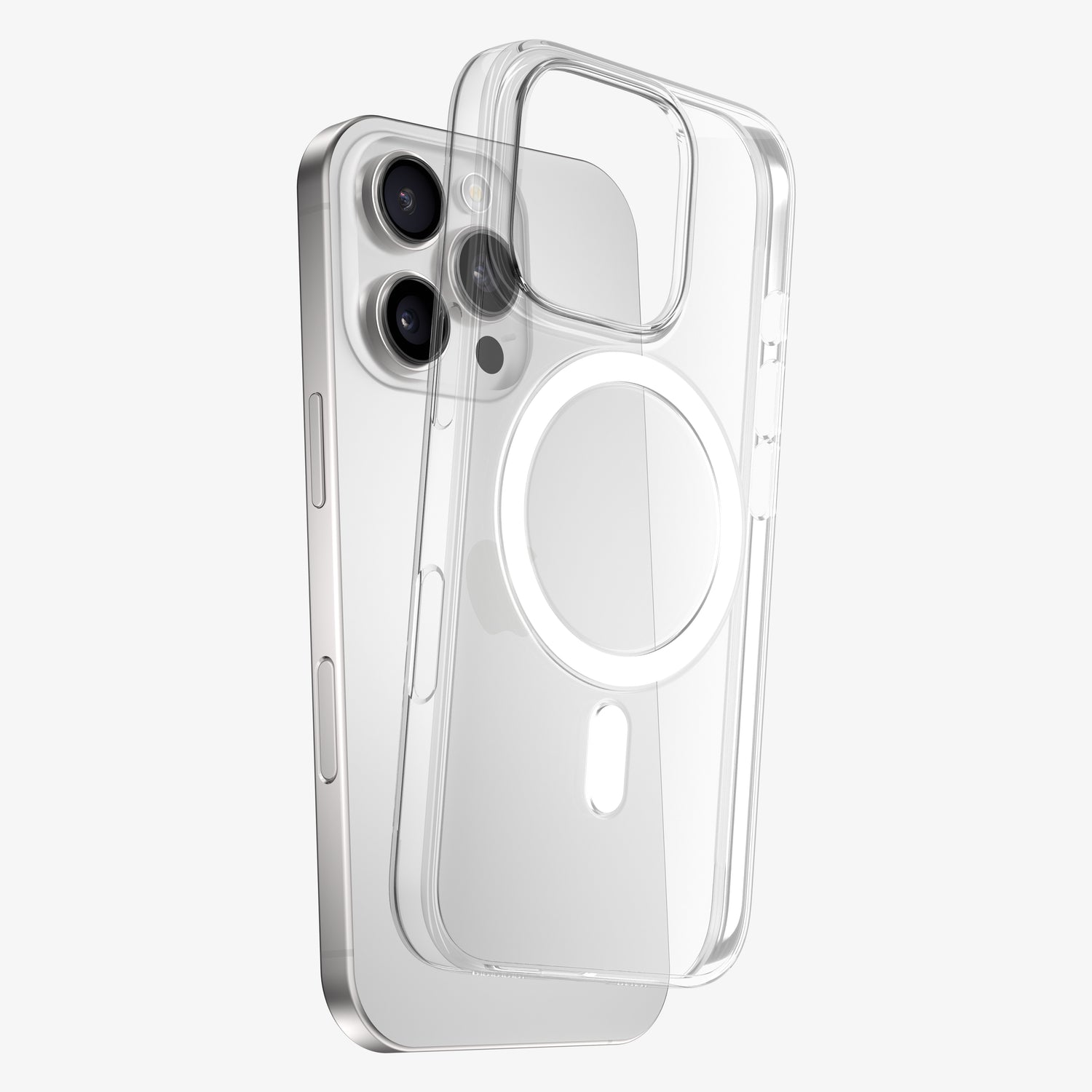 Coque PHANTOM S pour iPhone 16, Plus, Pro, Pro Max de ShopSystem - Transparente et ultra fine