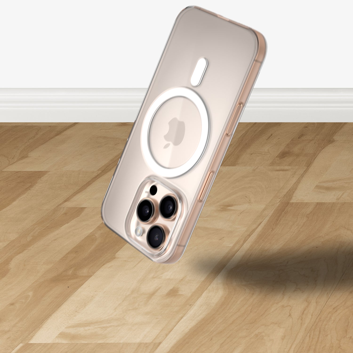 Coque PHANTOM S pour iPhone 16, Plus, Pro, Pro Max de ShopSystem - Transparente et ultra fine