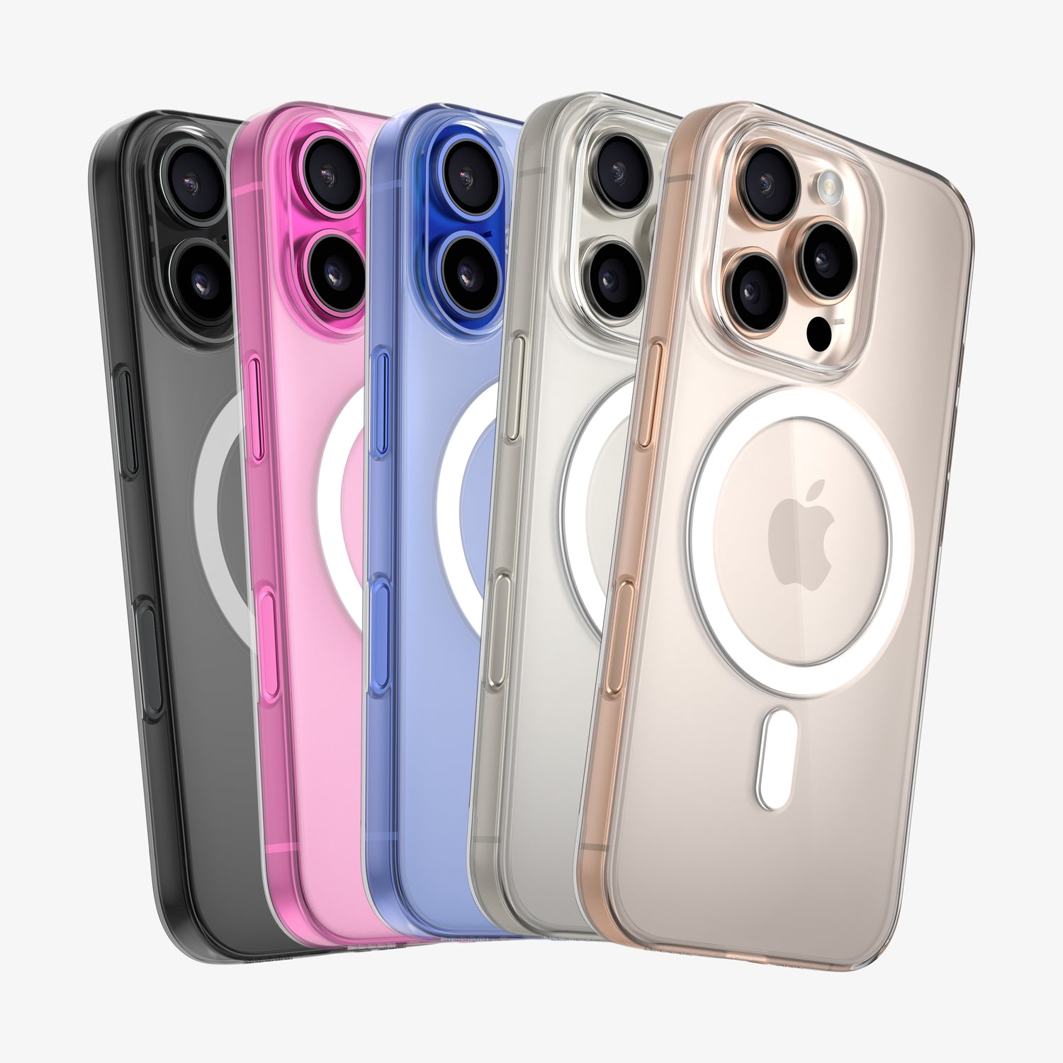 Coque PHANTOM S pour iPhone 16, Plus, Pro, Pro Max de ShopSystem - Transparente et ultra fine