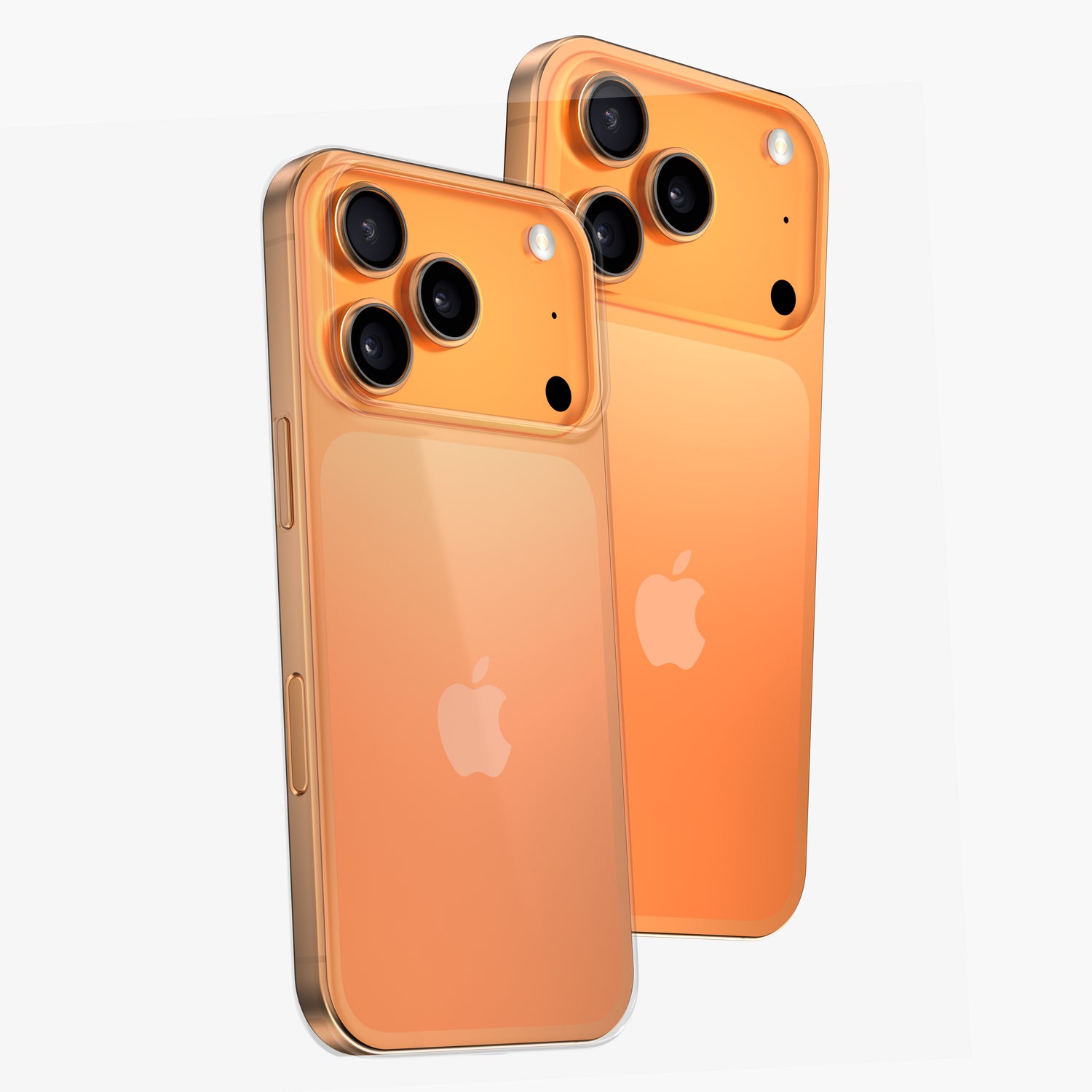 Coque PHANTOM ultra fine pour iPhone 17, 17 Pro, 17 Pro Max, 17 Air - Transparente et ne jaunit jamais