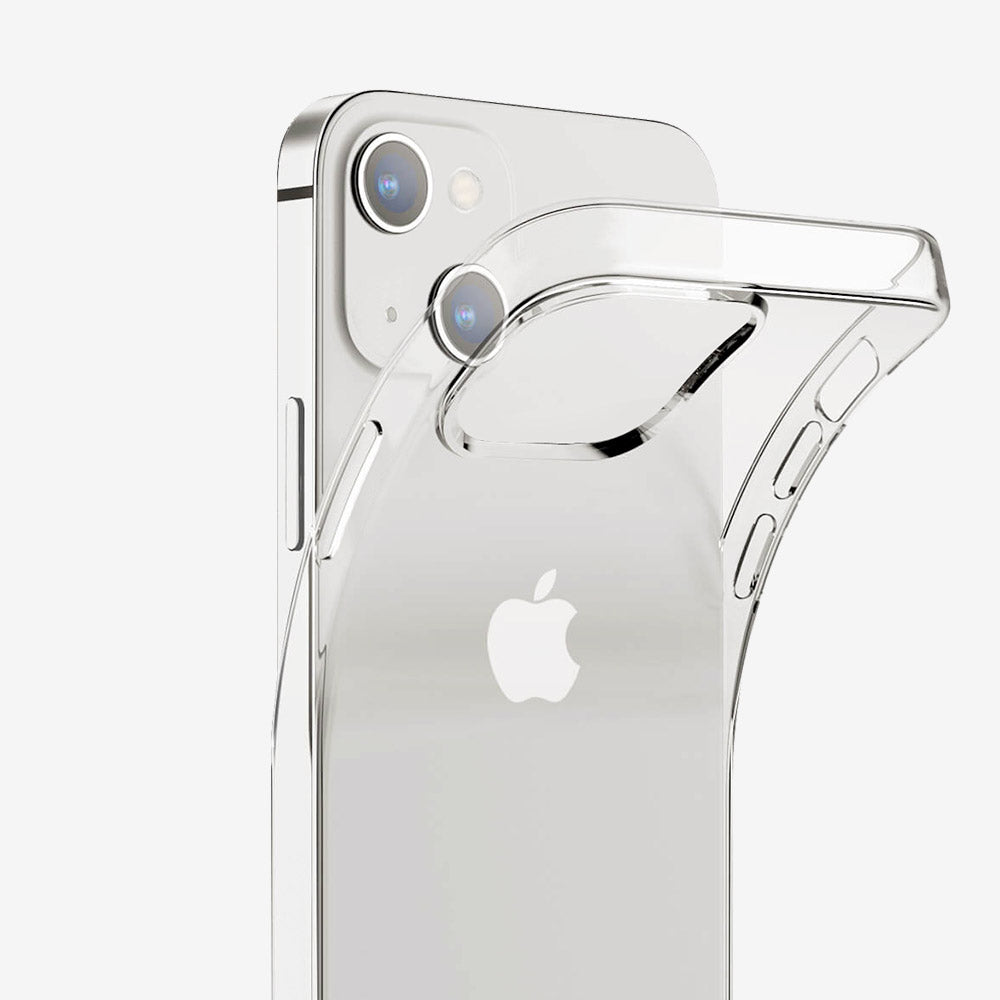 Coque silicone iPhone 13 transparente et souple