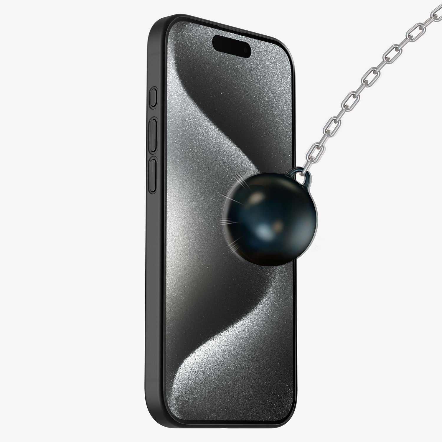 Protection d'écran en verre trempé 2.5D pour iPhone 15, 15 Plus, 15 Pro et 15 Pro Max