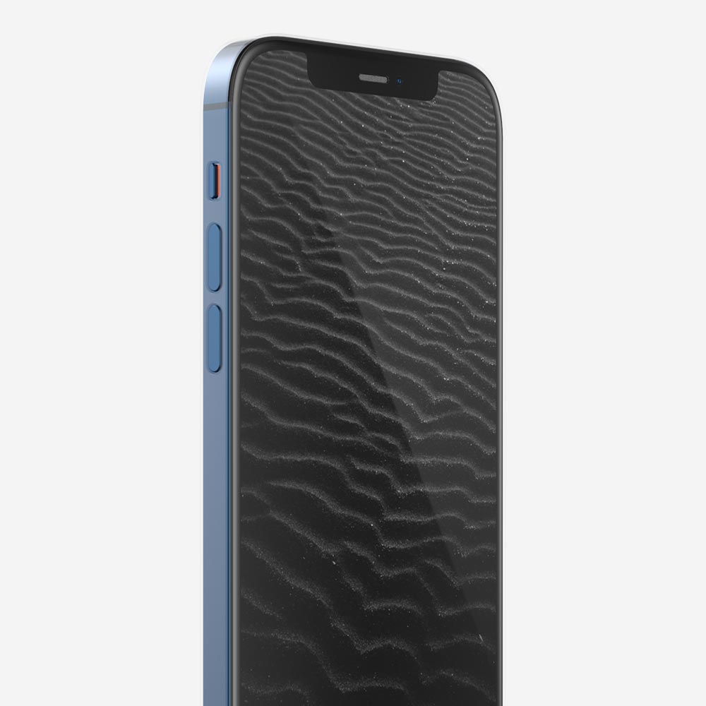 Verre trempé iPhone 12 - protection d'écran 3D intégrale avec effet invisible