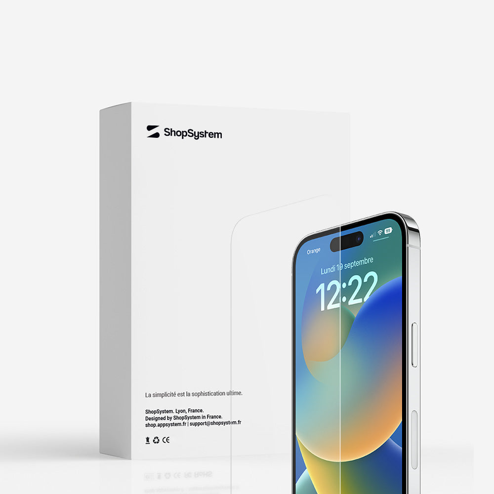 Verre trempé iPhone 15 premium