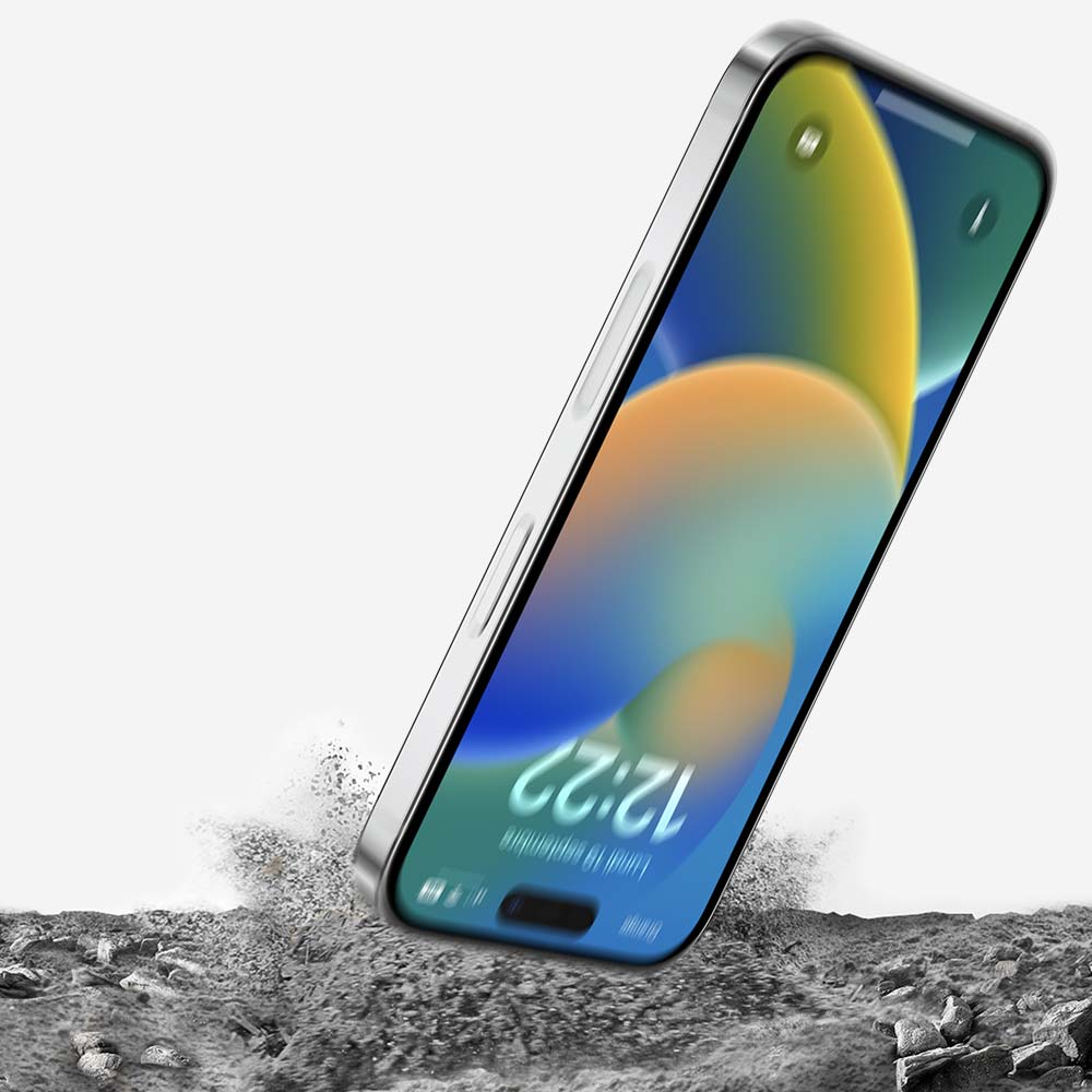 Verre trempé iPhone 15 - protection d'écran ultra-résistante