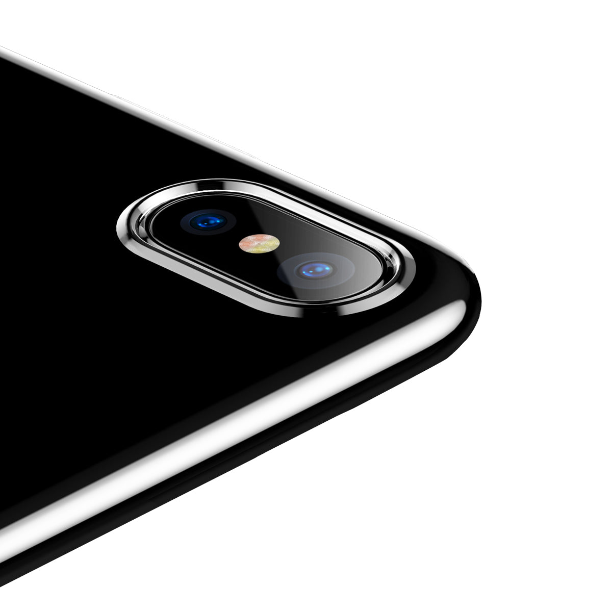 Coque transparente en silicone pour iPhone X, XS, XS Maxx