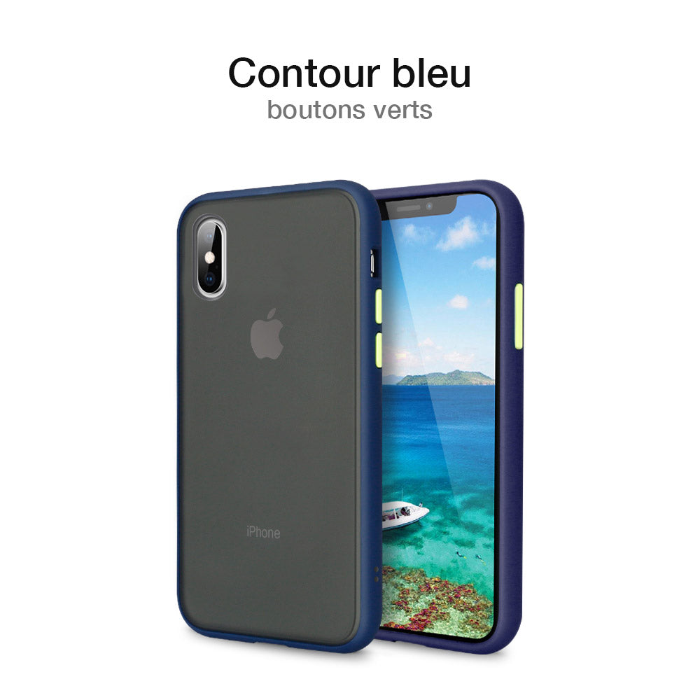 Coque MODULO pour iPhone X, XS et XS Max avec boutons interchangeables et protection optimale