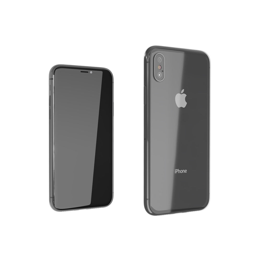 Coque PHANTOM pour iPhone X, XS et XS Max - Transparente, rigide et ultra fine de 0,33mm, marque ShopSystem