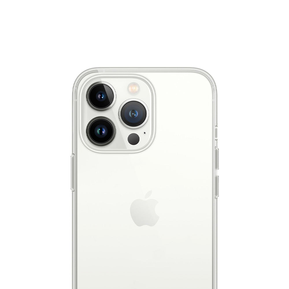 Coque-protection arrière iPhone 13 Mini - transparent-Silicone-Caméra
