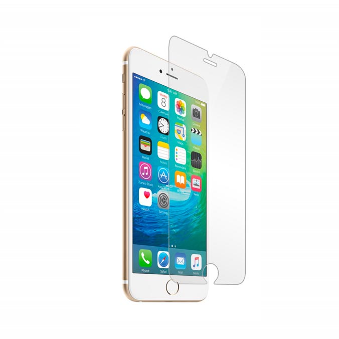 Protection d'écran 2.5D pour iPhone SE 2022, 2020, 6/6S, 7, 8 & Plus