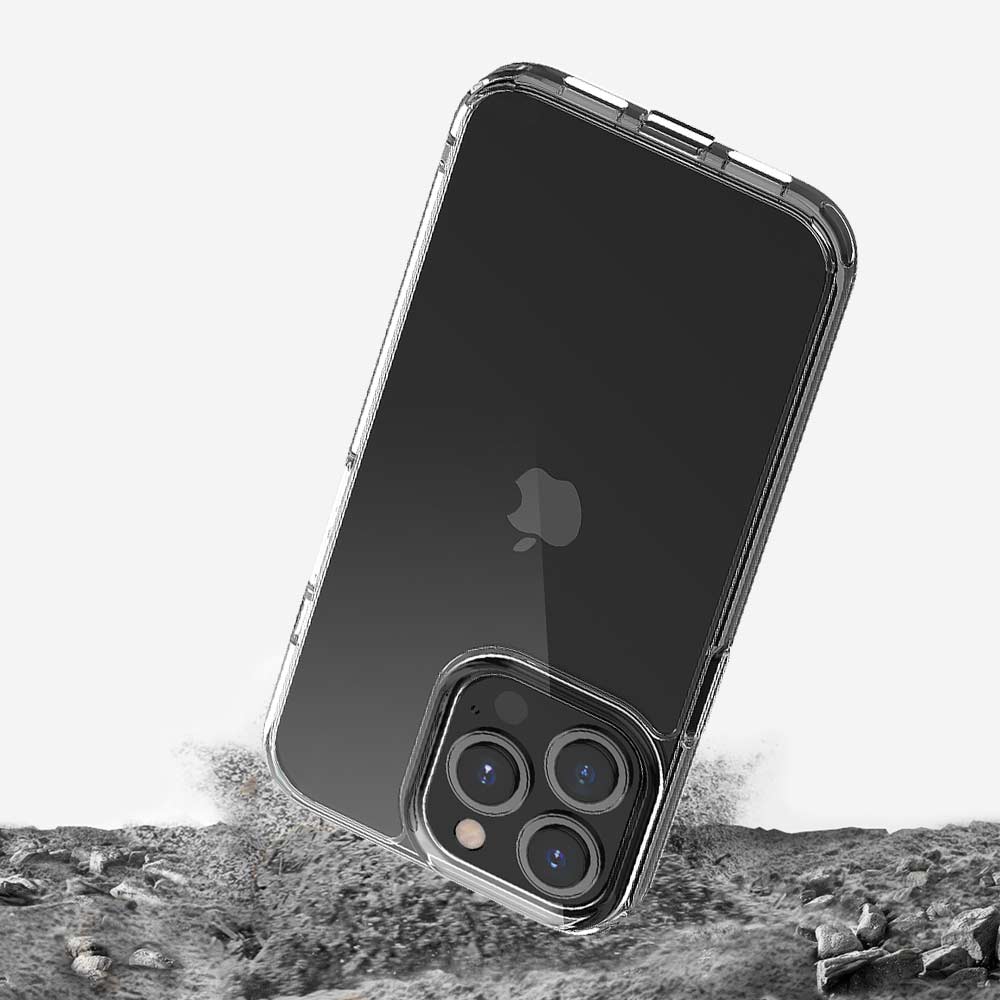 Coque antichoc iPhone 14/13/Pro/Max/Plus/mini DANA transparente souple