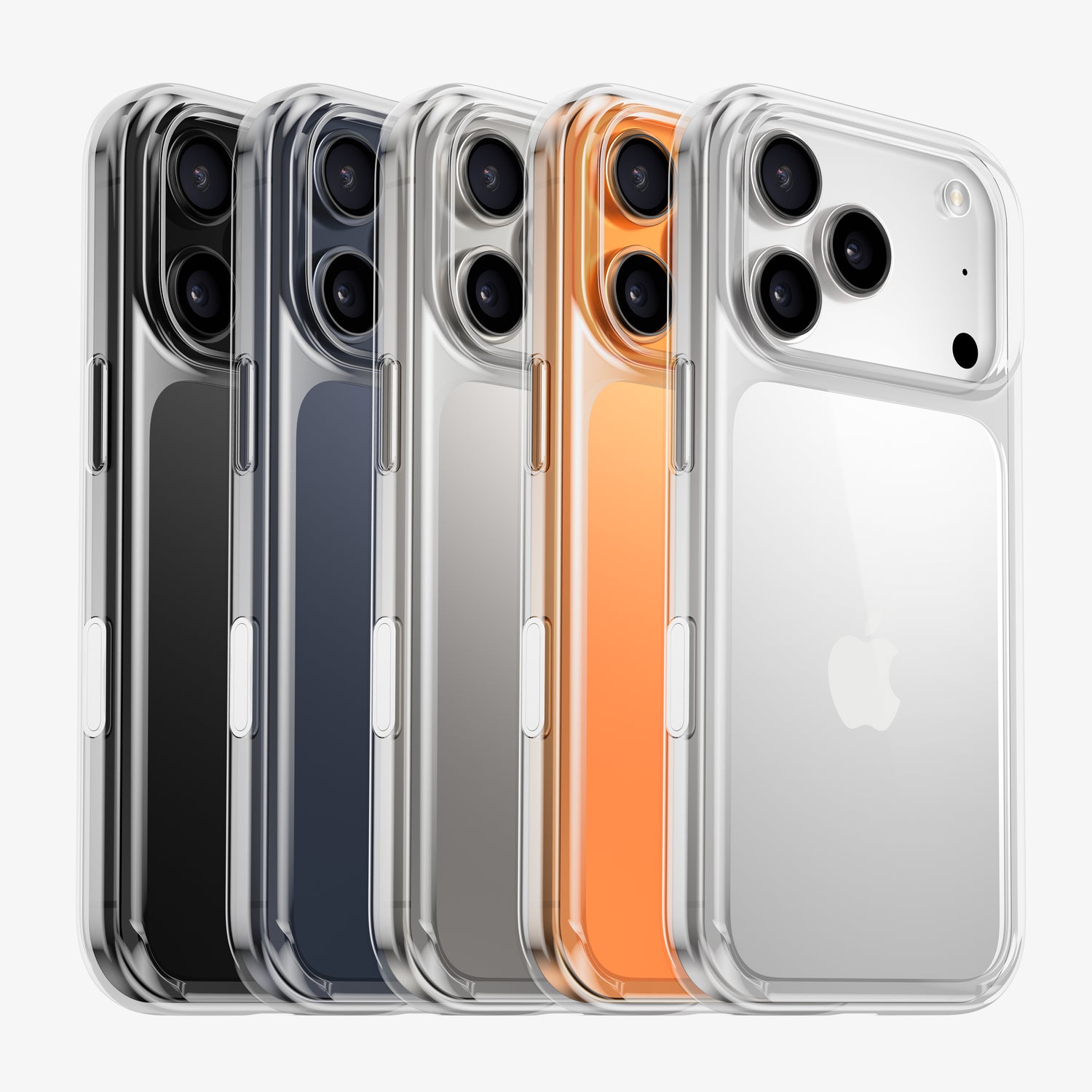 Coque DANA antichoc pour iPhone 17, 17 Air, 17 Pro et 17 Pro Max - Protection renforcée et transparente