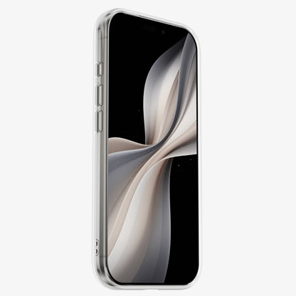 iPhone 18 Pro dans la coque DANA antichoc, vue de profil : bords renforcés et boutons accessibles