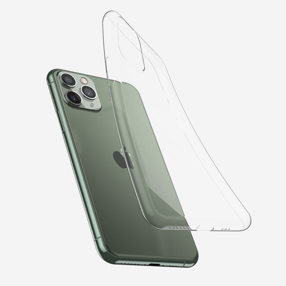 Coque transparente ultra slim iPhone 11/11 Pro/Max, PHANTOM - ne jaunit pas