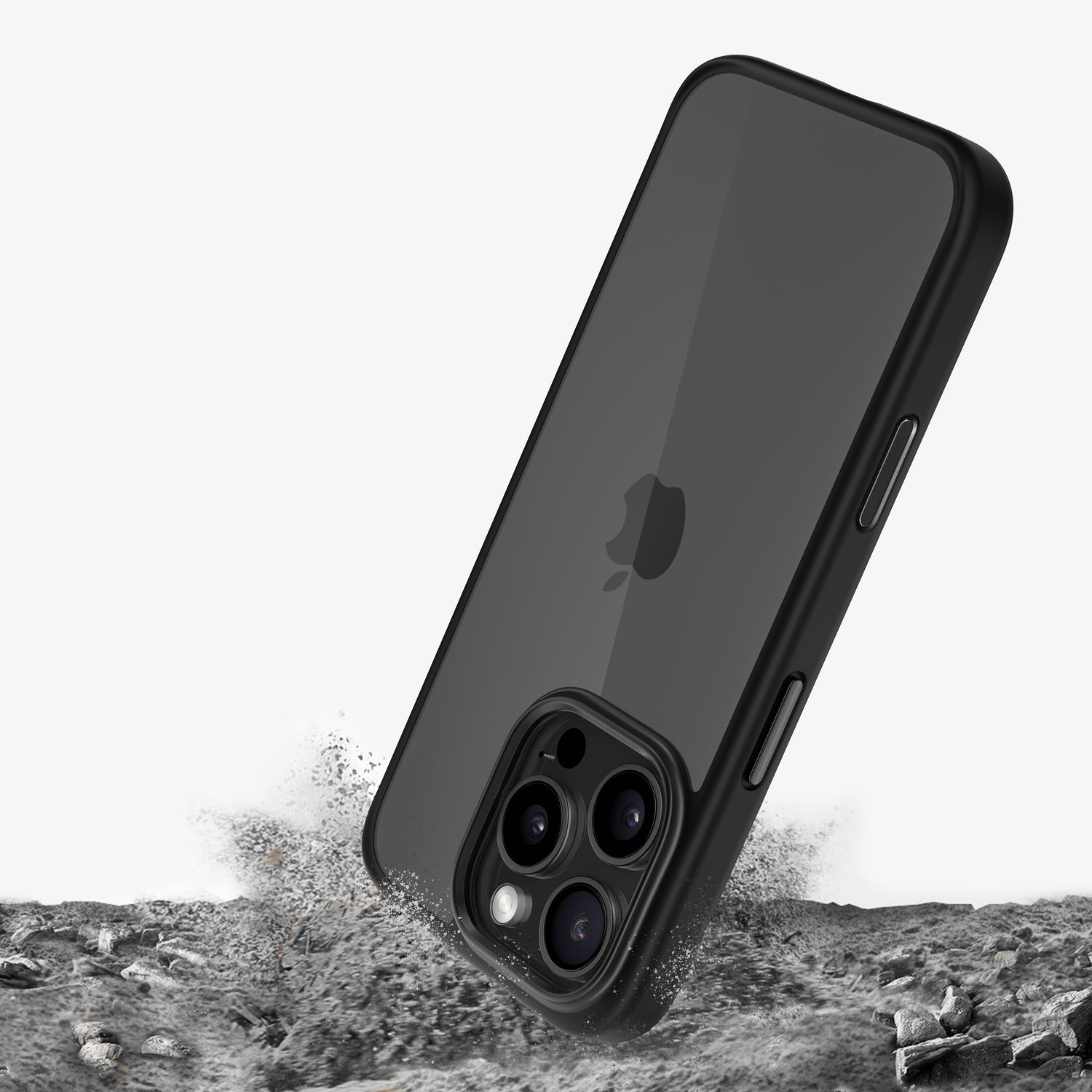 Coque ONE - Protection antichoc de luxe pour iPhone 16 - Cavités absorbantes dans les coins