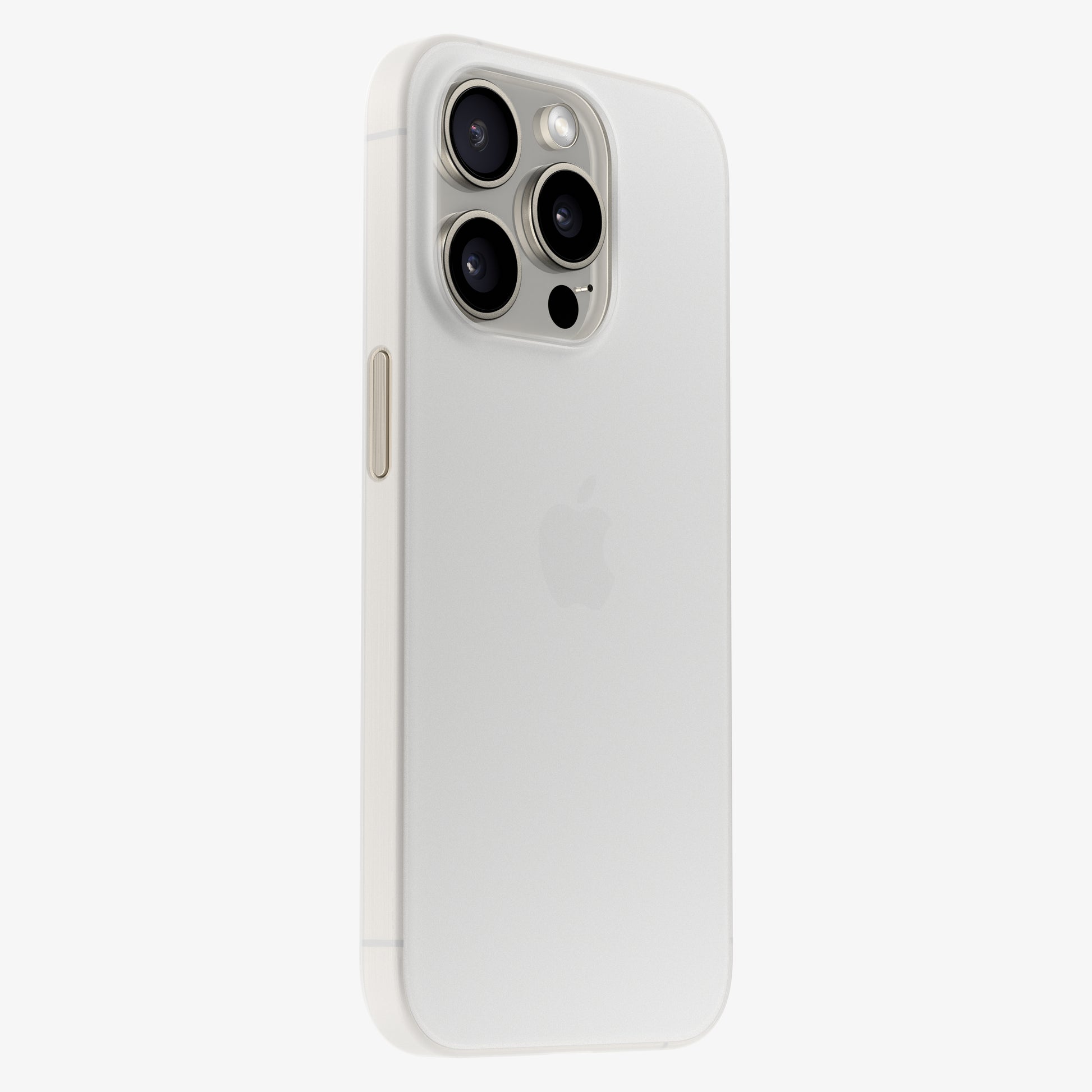 Coque blanche iPhone 15, 15 Pro, 15 Pro Max, 15 Plus - la plus fine du monde avec 0.33mm d'épaisseur