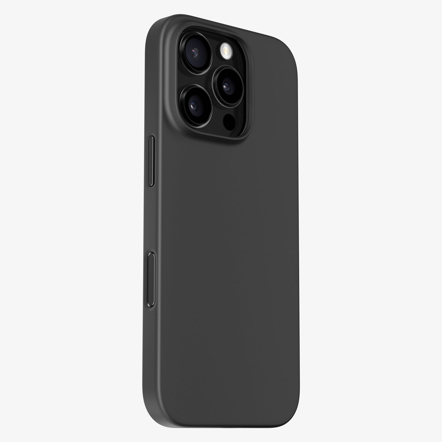 Coque iPhone 16 Pro et Pro Max - Noir total - La plus fine du monde - ORIGINAL® par ShopSystem