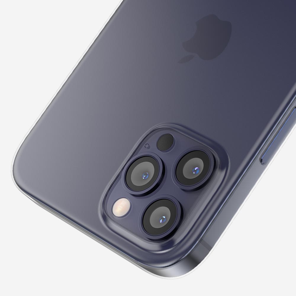 Coque transparente iPhone 12, 12 mini, 12 Pro et 12 Pro Max avec protection de la caméra