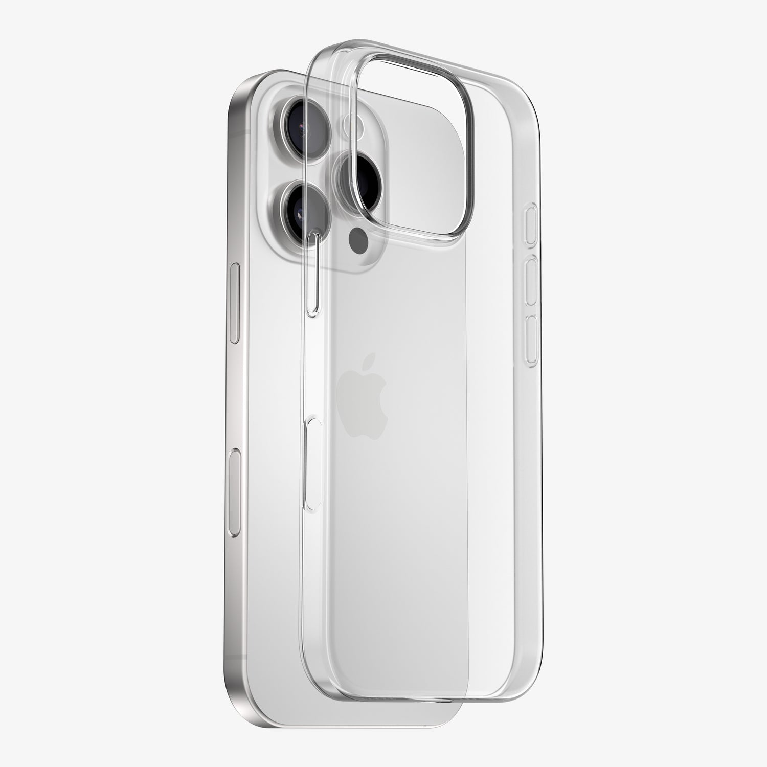 Coque PHANTOM pour iPhone 16, Plus, Pro, Pro Max de ShopSystem - Transparente et ultra fine