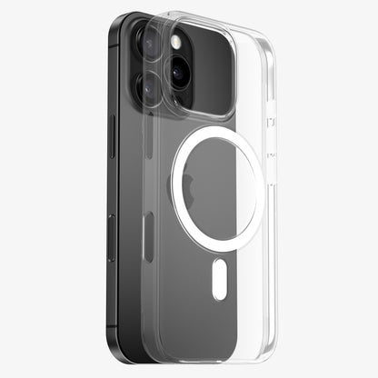 Coque transparente MagSafe pour iPhone 16 Pro et 16 Pro Max - Ne jaunit pas - PHANTOM S® par ShopSystem