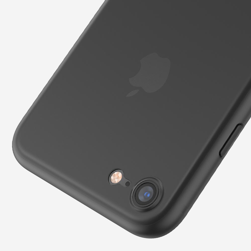 Coque ORIGINAL pour iPhone SE 2020, 7, 8 &Plus - La plus fine du monde avec protection de la caméra