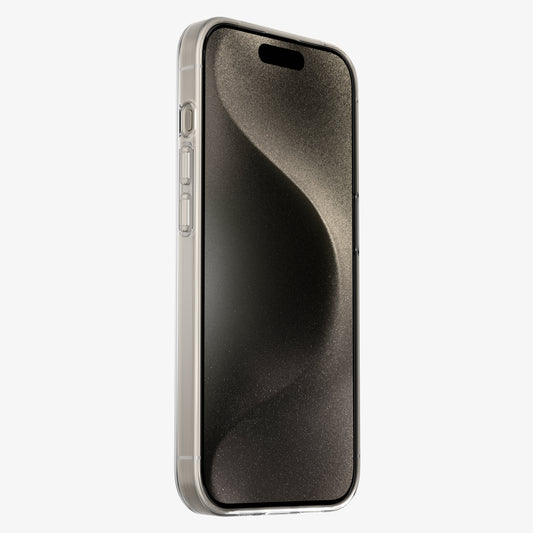 Coque iPhone 15 transparente en silicone souple