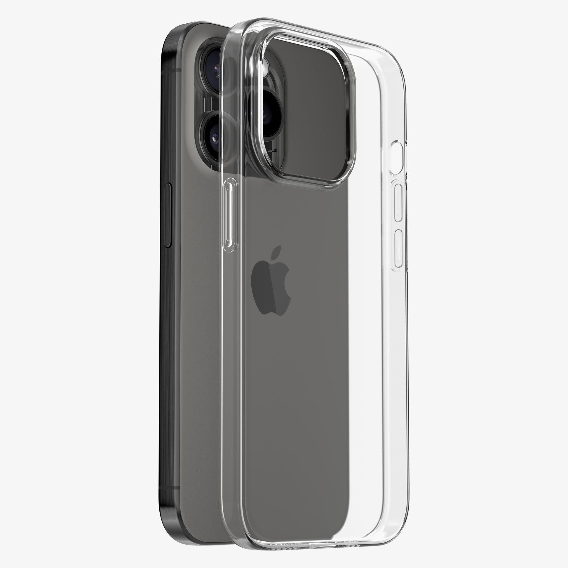 Coque iPhone 15 transparente en silicone souple