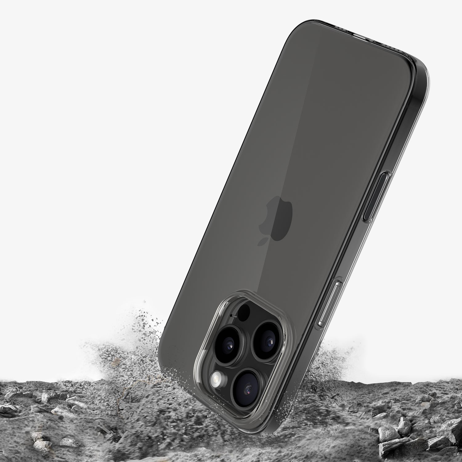 Coque INVISIBLE iPhone 16 - Résistance aux chocs jusqu'à 2m de hauteur