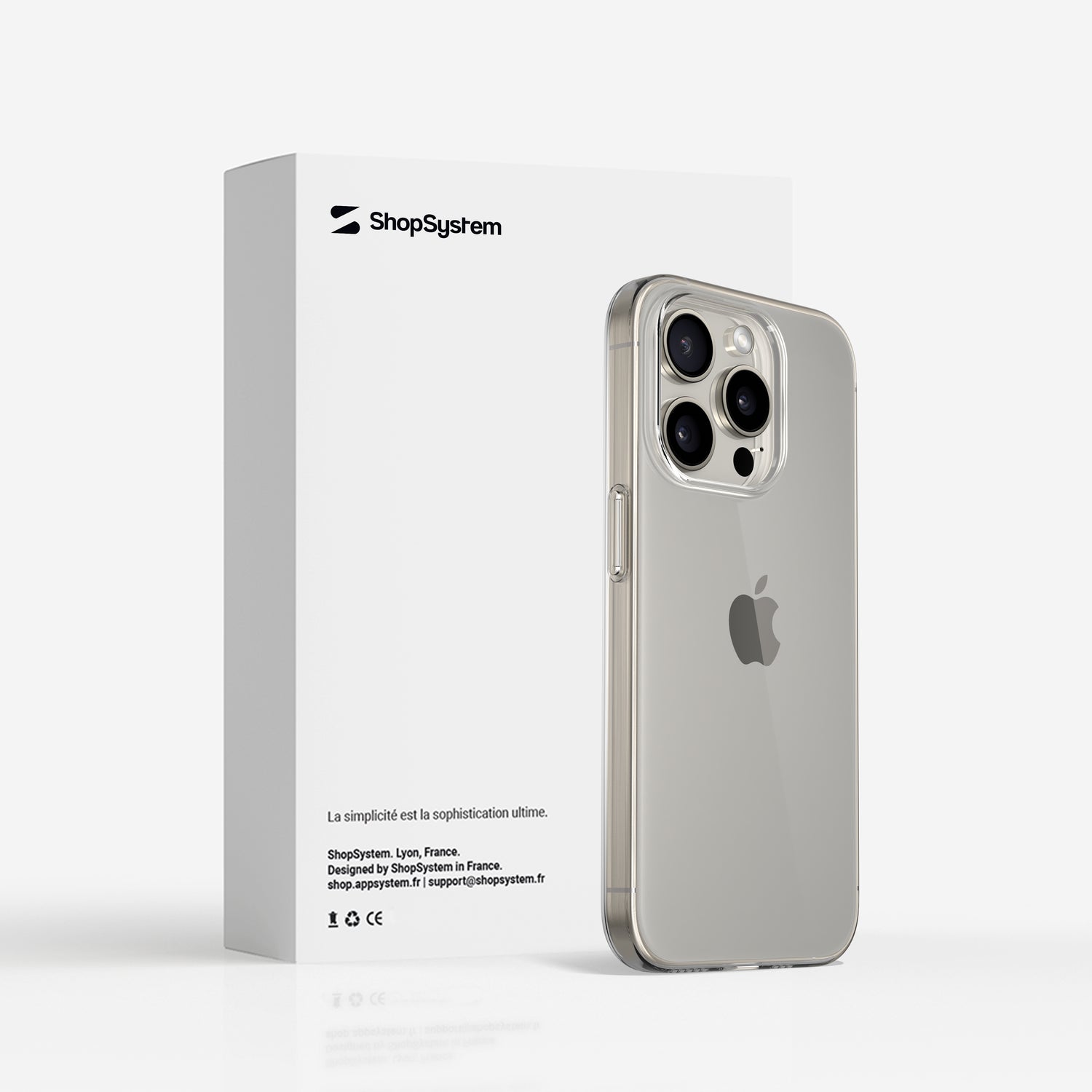 Apple iPhone 15 Pro - Coque en silicone 3mk - grossiste d