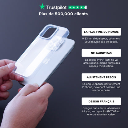 Pack PHANTOM, Verre trempé & Protections de caméra pour iPhone 16