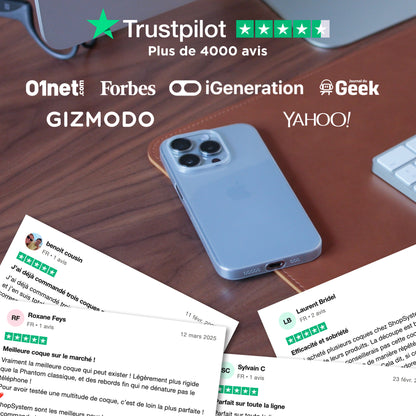 Pack PHANTOM, Verre trempé & Protections de caméra pour iPhone 15