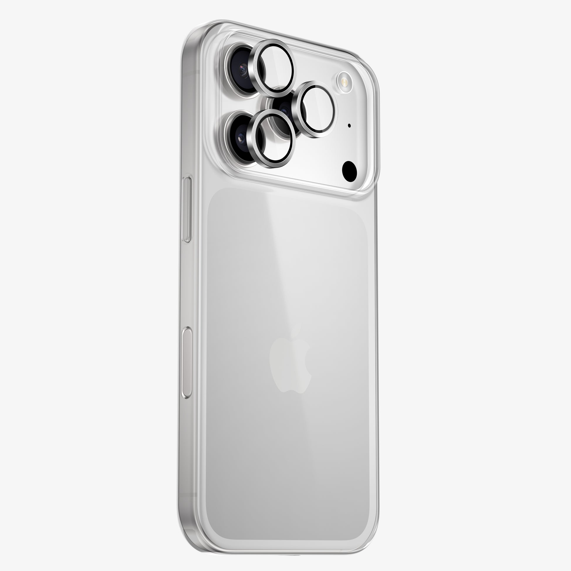 Protection caméra et objectif iPhone 17, 17 Air, 17 Pro et 17 Pro Max – Verre trempé ultra-résistant avec contour en aluminium anodisé