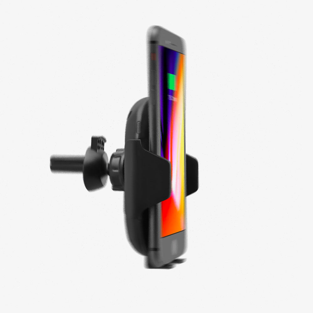 Support et chargeur iPhone à induction pour voiture - maintien ferme de l'iPhone