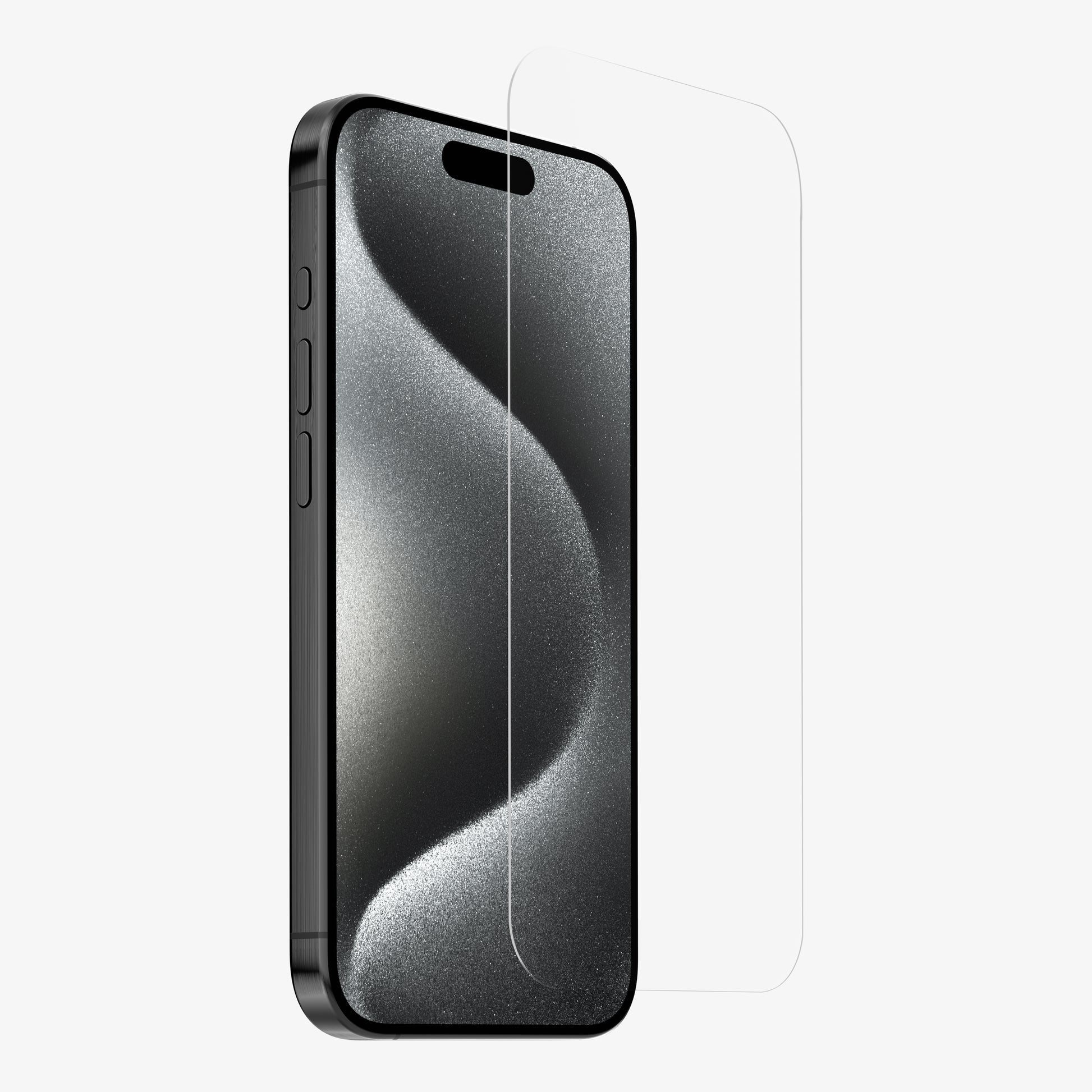 Film de protection intégrale en verre trempé noir pour Iphone XR