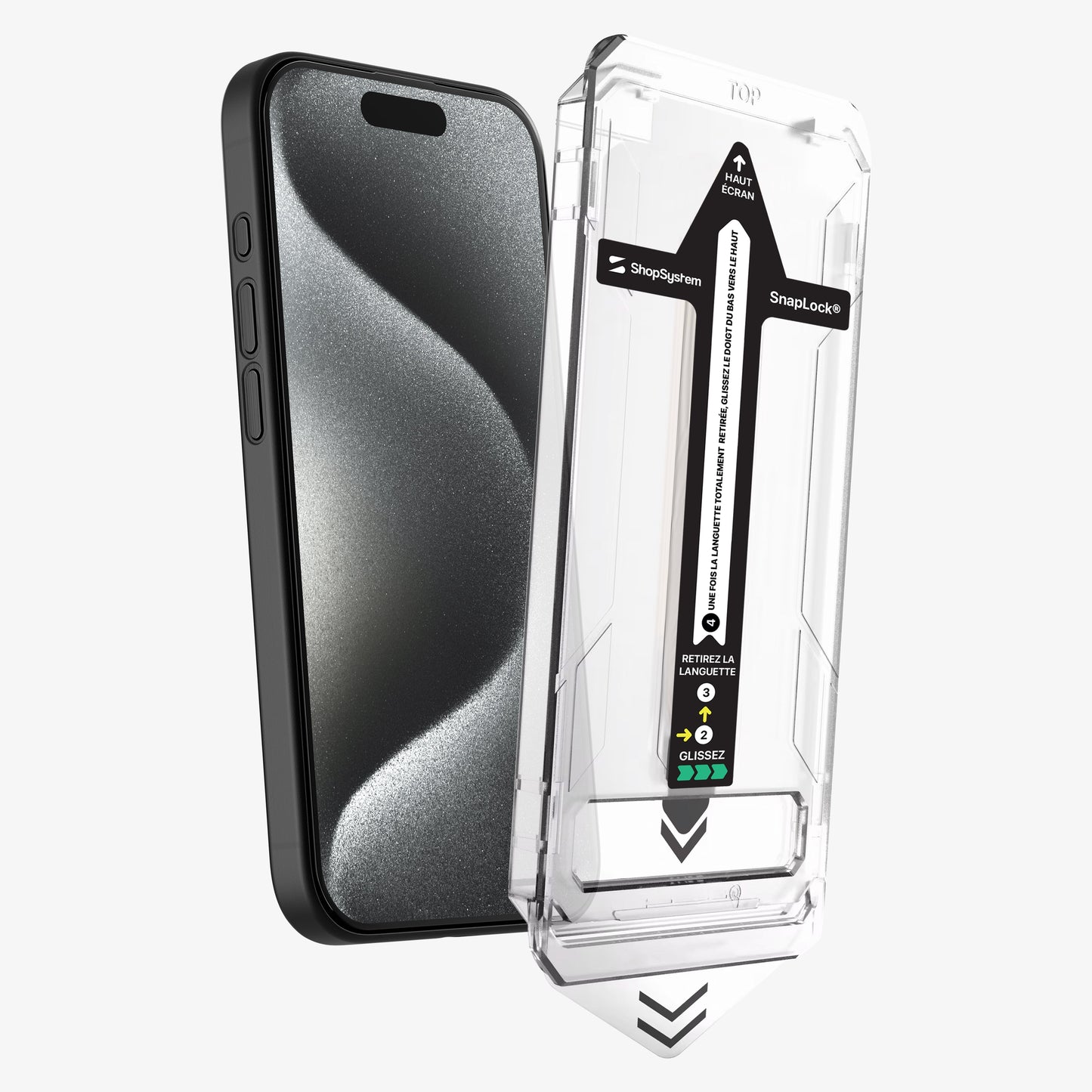 Verre trempé 3D pour iPhone 18 Pro et 18 Pro Max avec kit d'installation anti poussières et sans bulles
