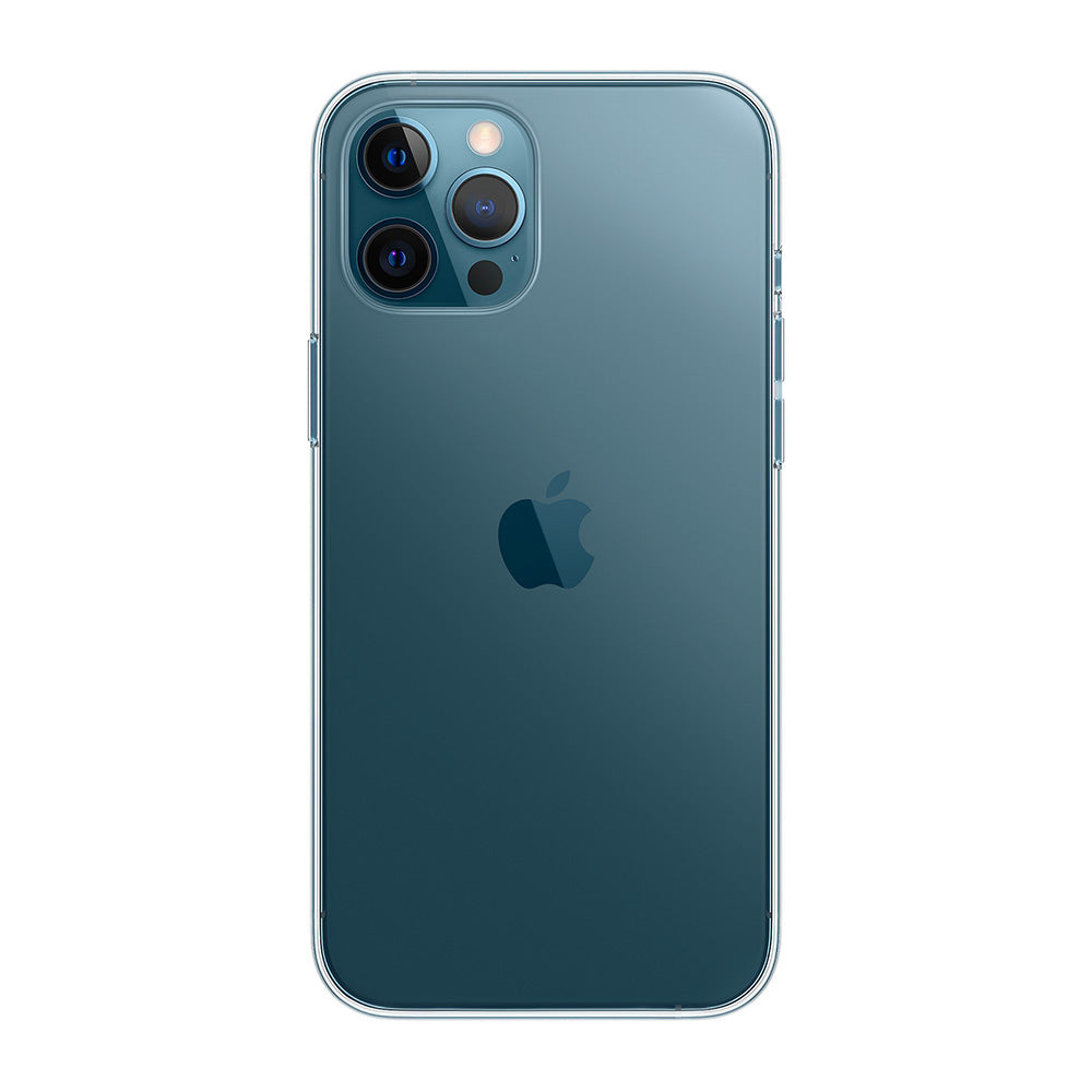 Coque en silicone souple et transparent pour iPhone 12, 12 mini, 12 Pro, 12 Pro Max
