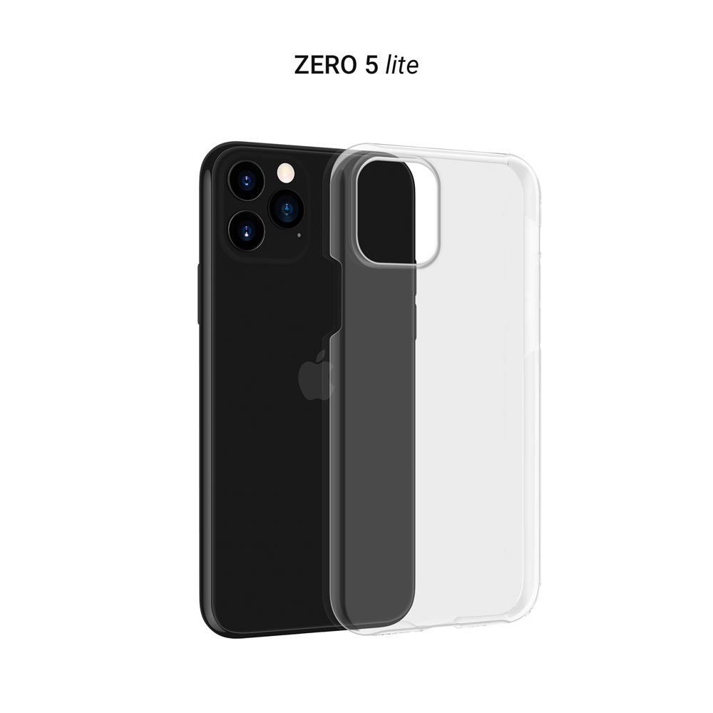 Coque ZERO 5 pour iPhone 11, 11 Pro et 11 Pro Max - Transparente, rigide et fine