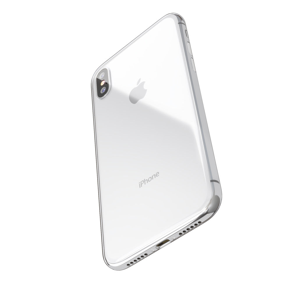 Coque PHANTOM pour iPhone X, XS et XS Max - Transparente, rigide et ultra fine de 0,33mm, finitions premium