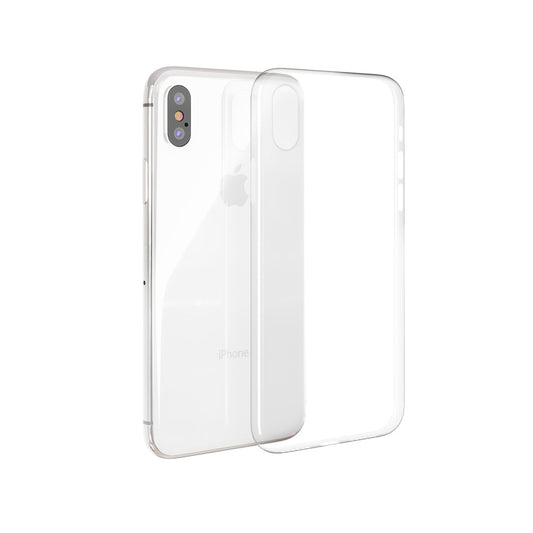 Coque PHANTOM pour iPhone X, XS et XS Max - Transparente, rigide et ultra fine de 0,33mm qui ne jaunit pas avec le temps