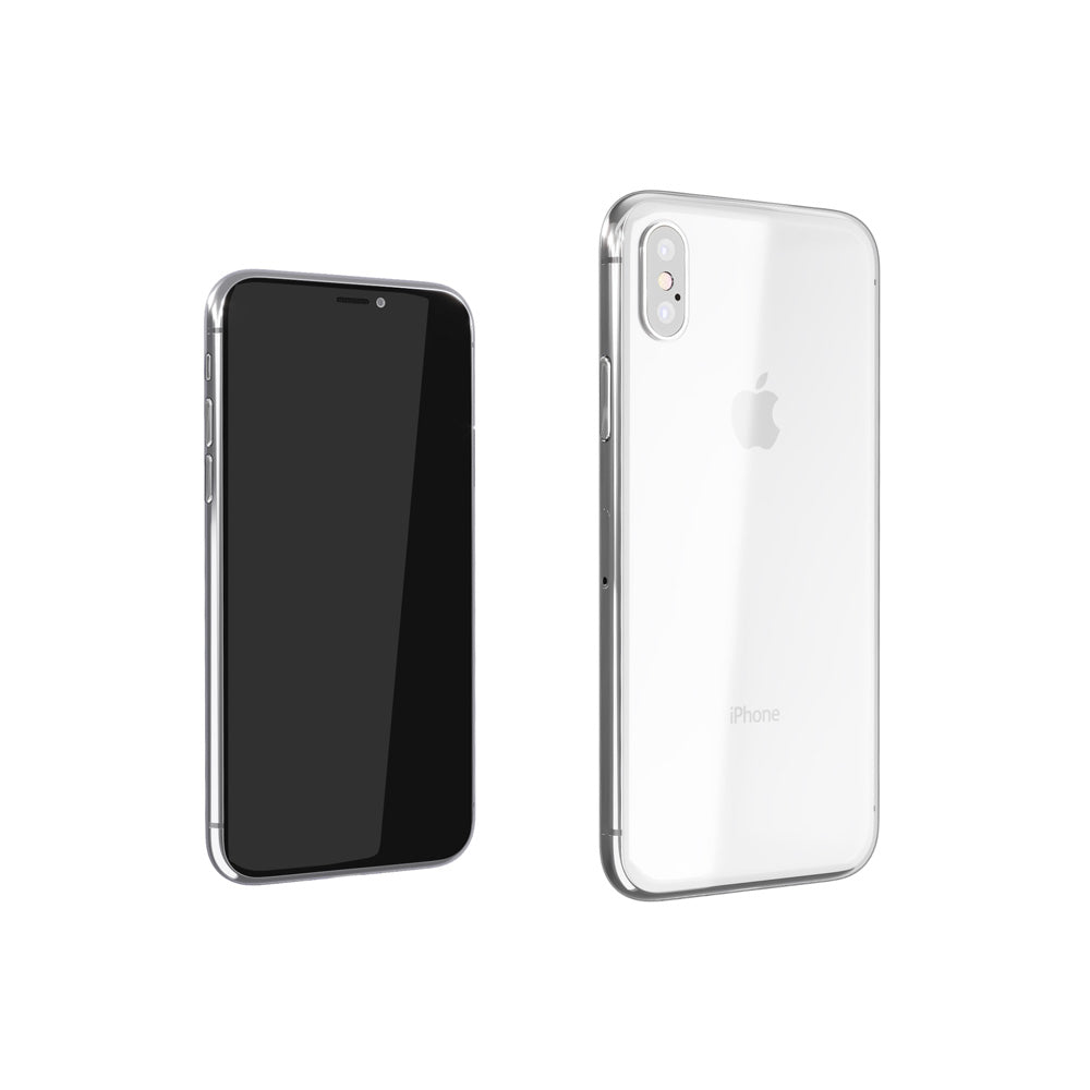 Coque PHANTOM pour iPhone X, XS et XS Max - Transparente, rigide et ultra fine de 0,33mm, conçue en France