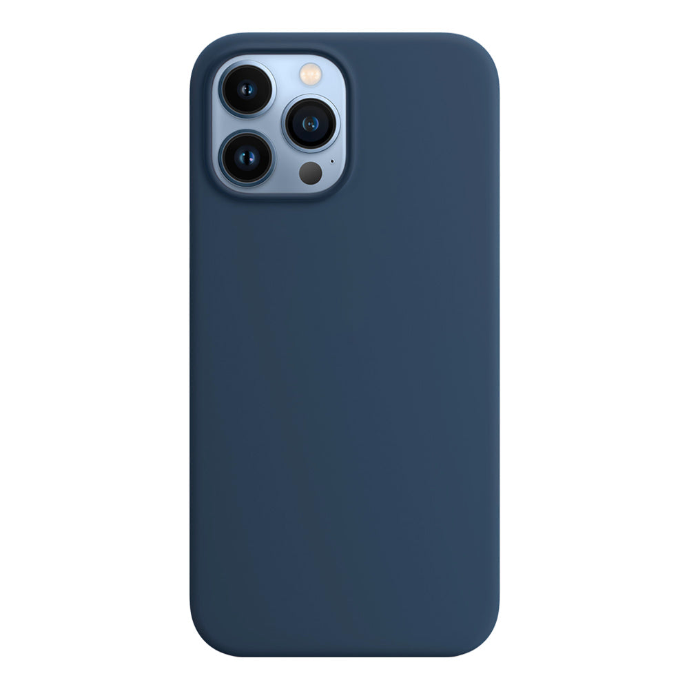 Coque MagSafe aimantée rigide de couleur bleue pour iPhone 13, 13 mini, 13 Pro et 13 Pro Max