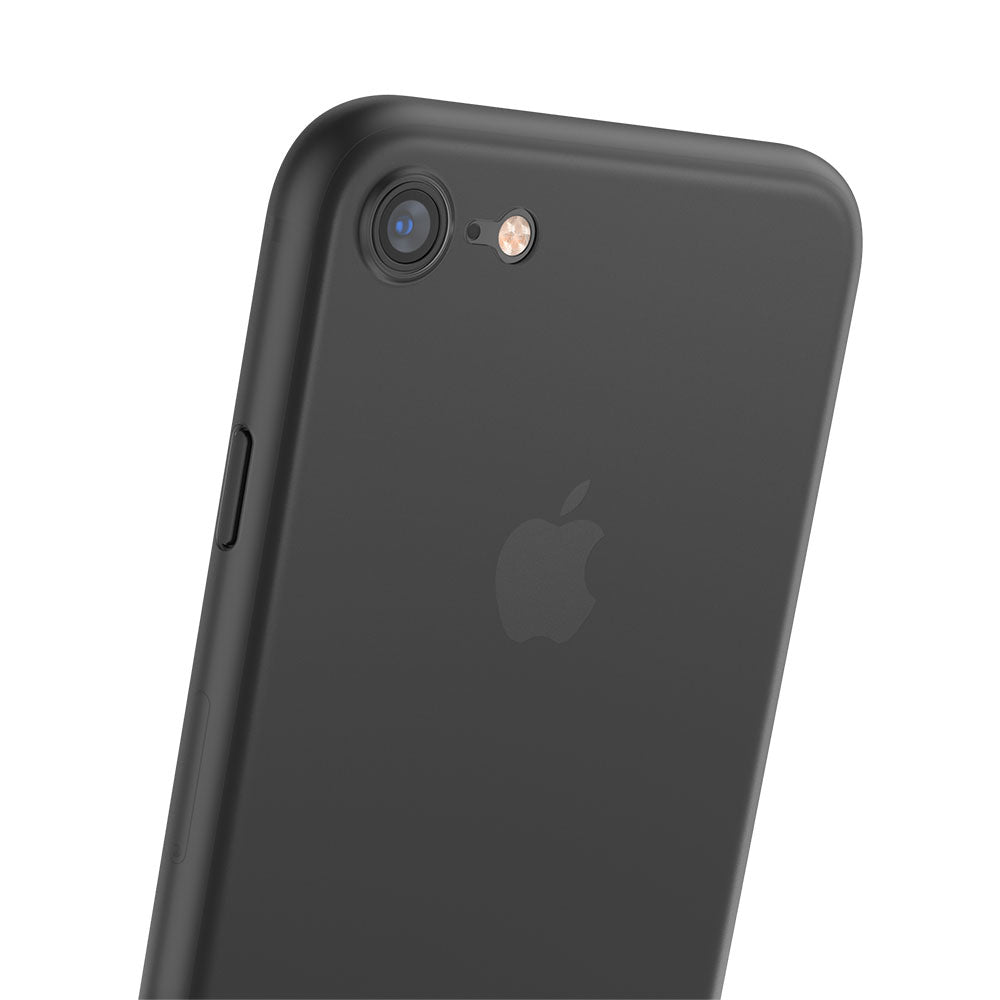 Coque ORIGINAL pour iPhone SE 2022, 2020, 7, 8 & Plus - La plus fine du monde avec 0.33mm d'épaisseur avec protection de la caméra
